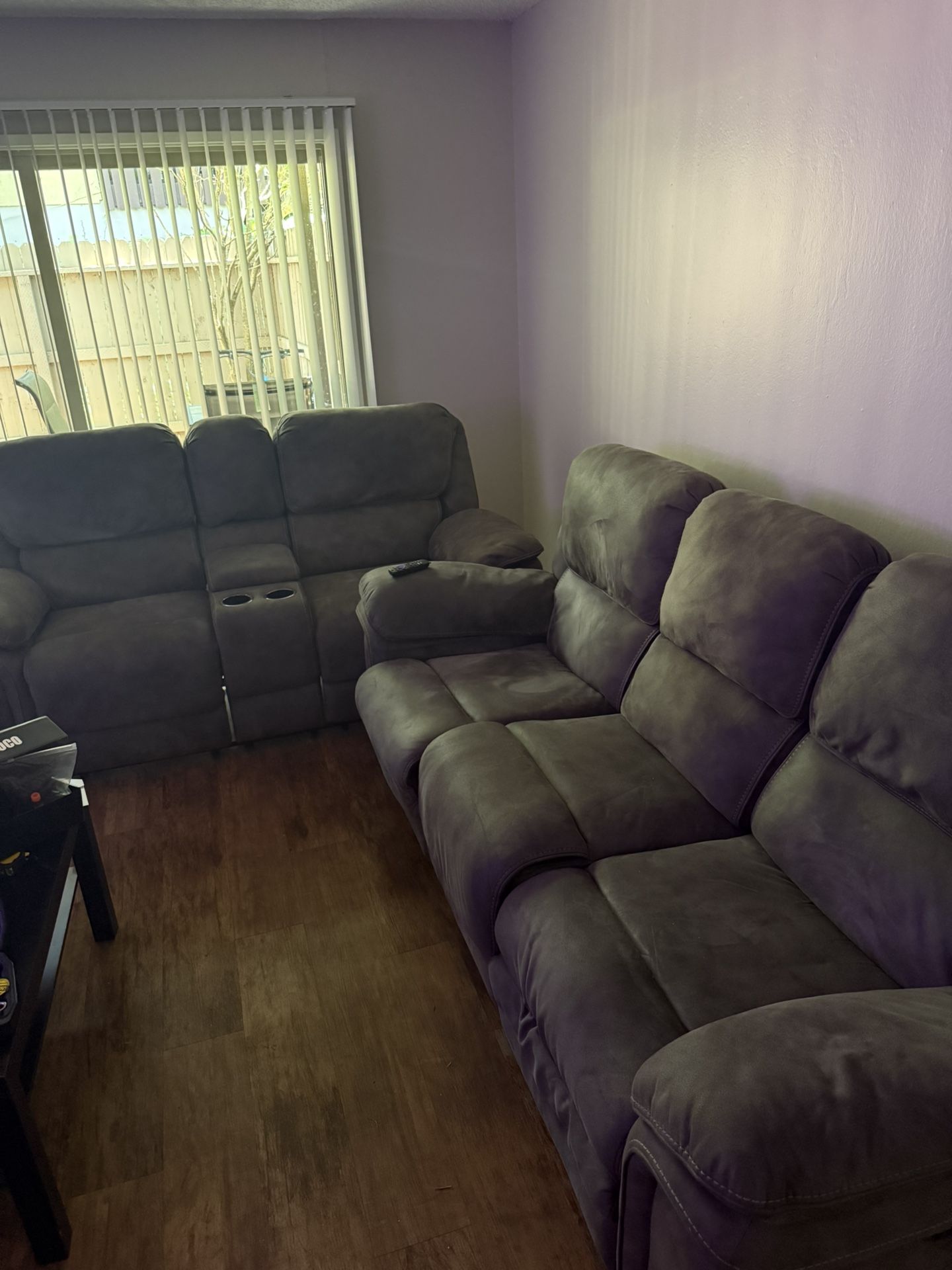 Reclining Sofa + Love Seat Combo