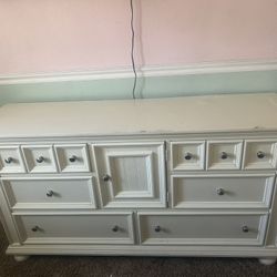 White Pottery Barn Dresser