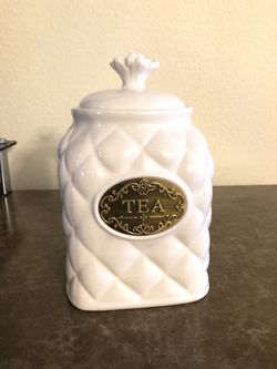 THL pineapple Tea Canister
