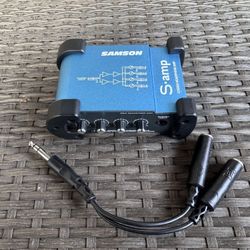 Samson S-Amp S Class Mini Stereo Headphone Amplifier