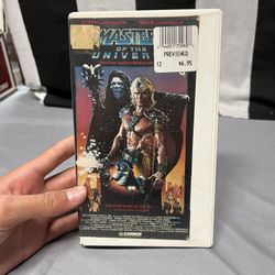 Masters Of The Universe VHS