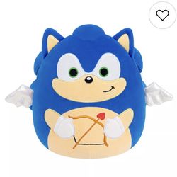 Squishmallows 8-inch Cupid Sonic Soft Plush Toy. Easter Basket. Boys  