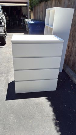 White dresser