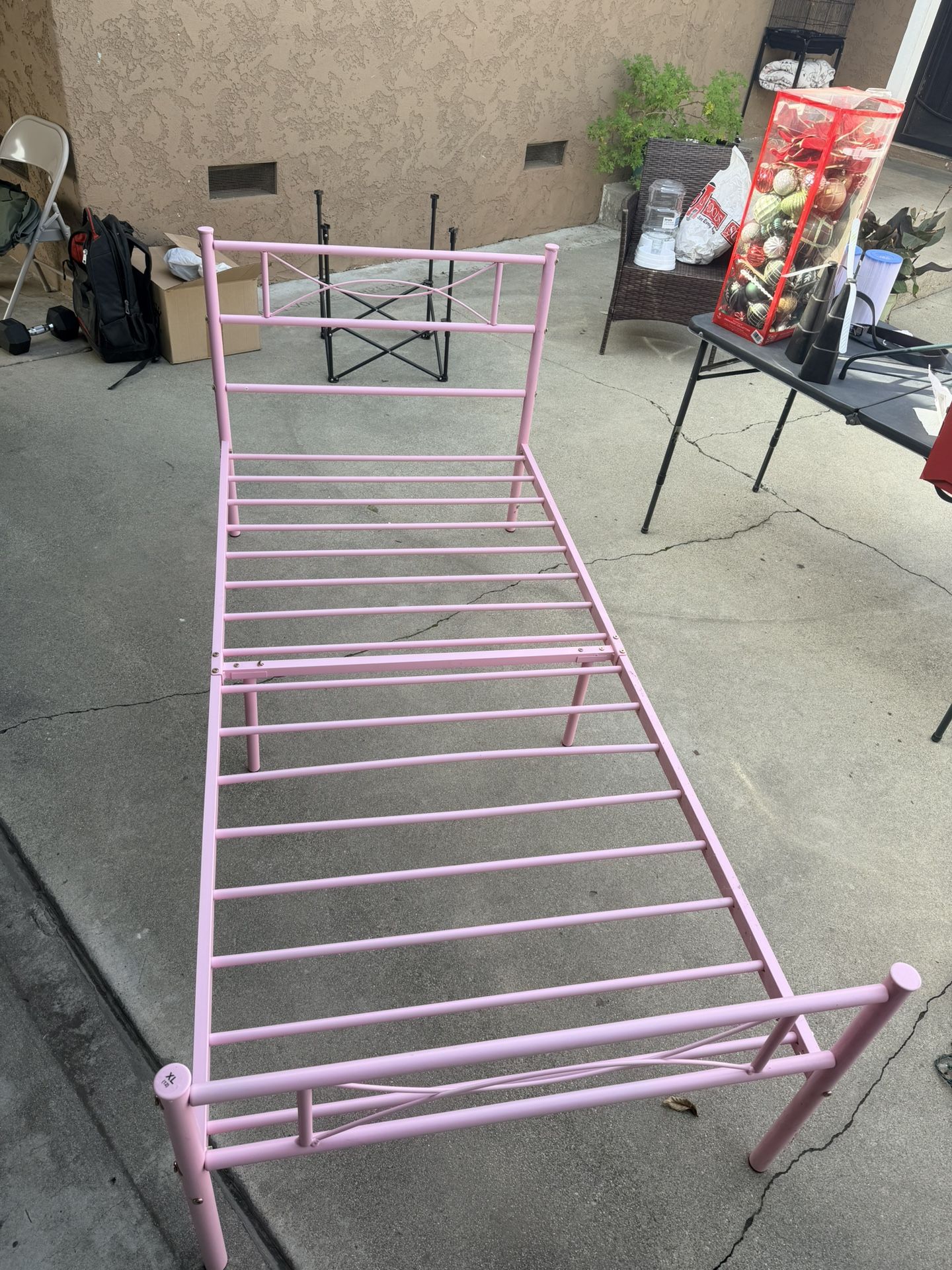 Girls Twin Bed Frame With Mattress