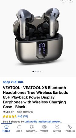 X8 Bluetooth Headphones True Wireless Earbuds