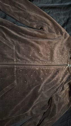 Brown gem sweater