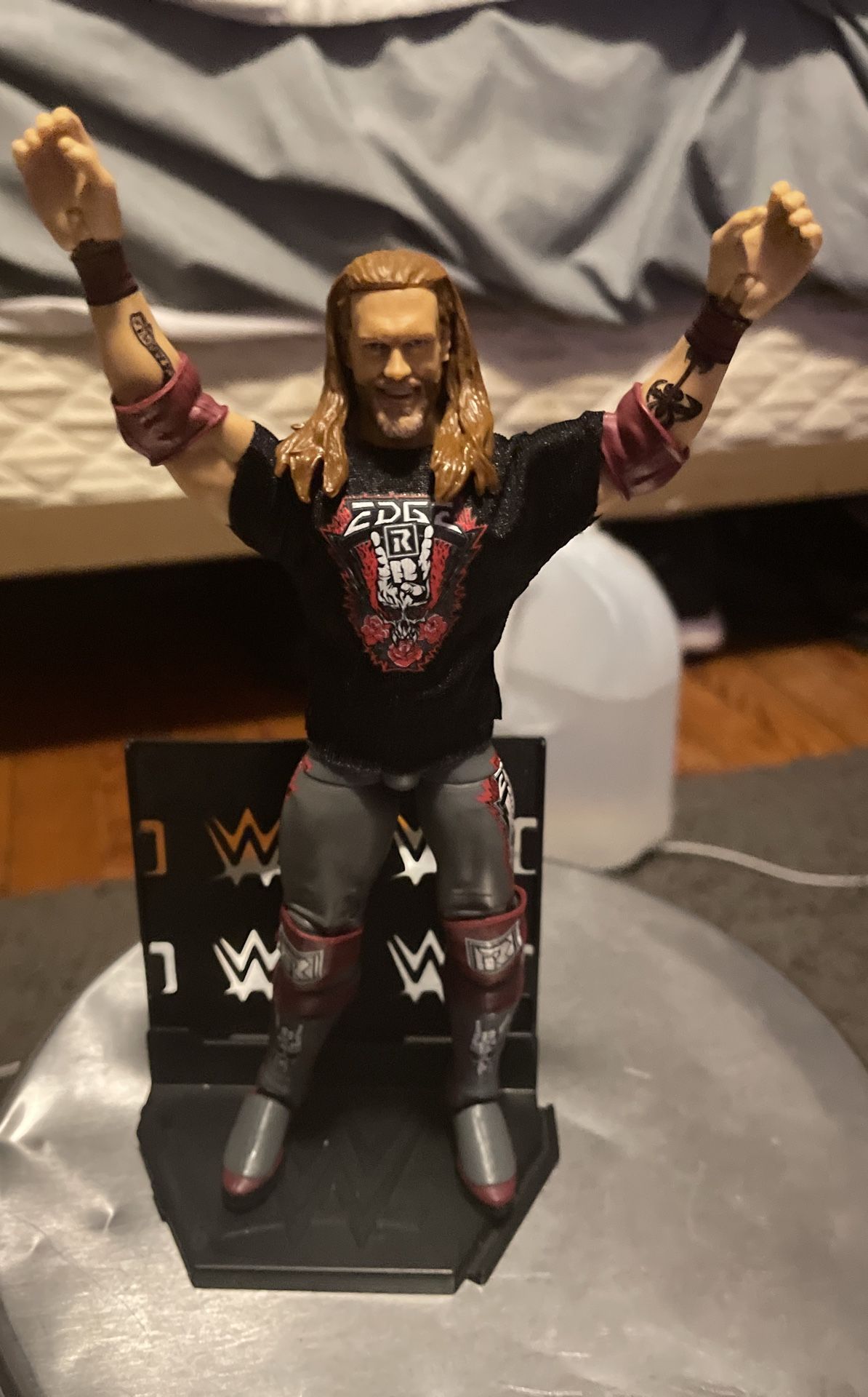 WWE Edge Wrestling figure Mattel Elite Legends Flashback Toy Series 83 Rated R