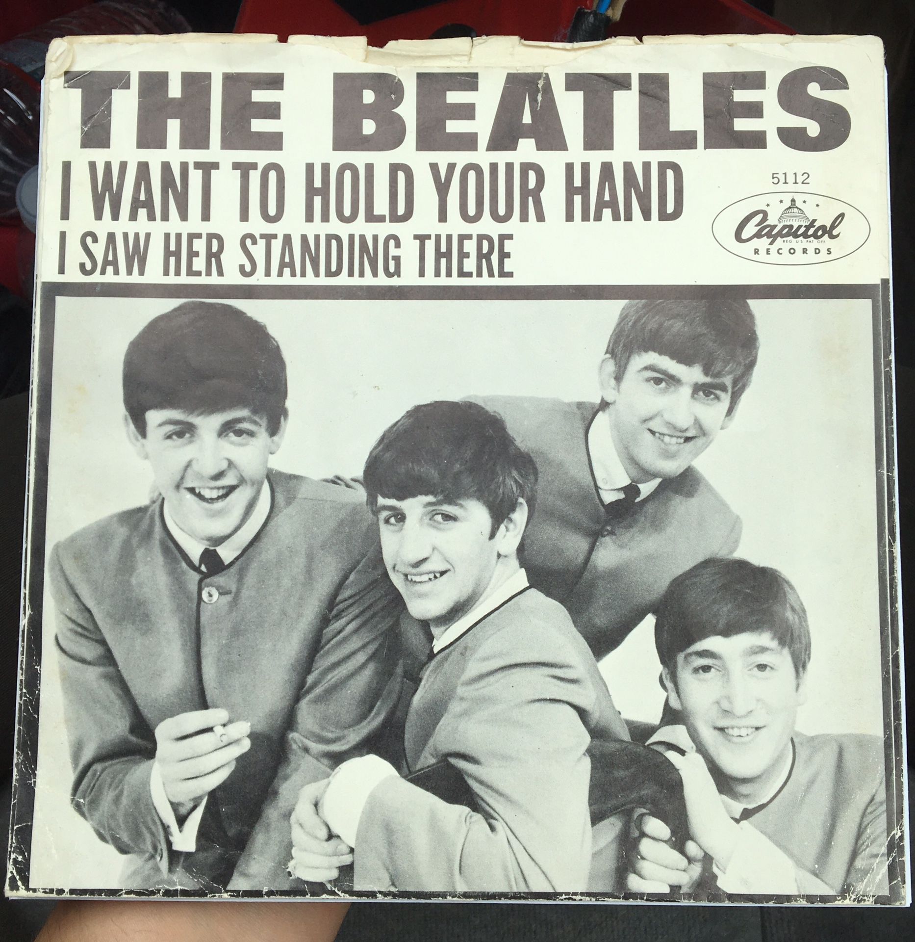 THE BEATLES 45 vinyl record