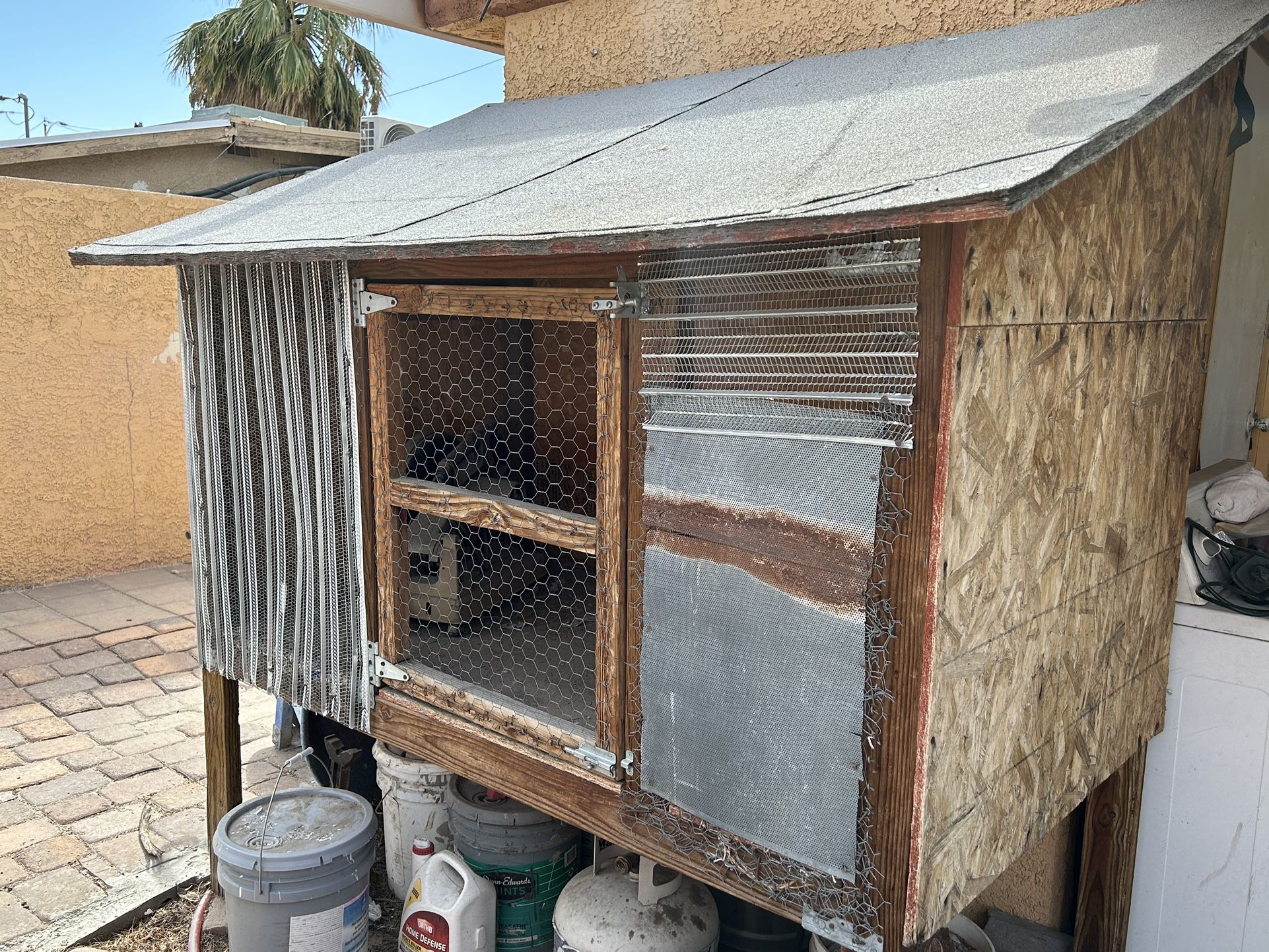 Wood Chicken Coop