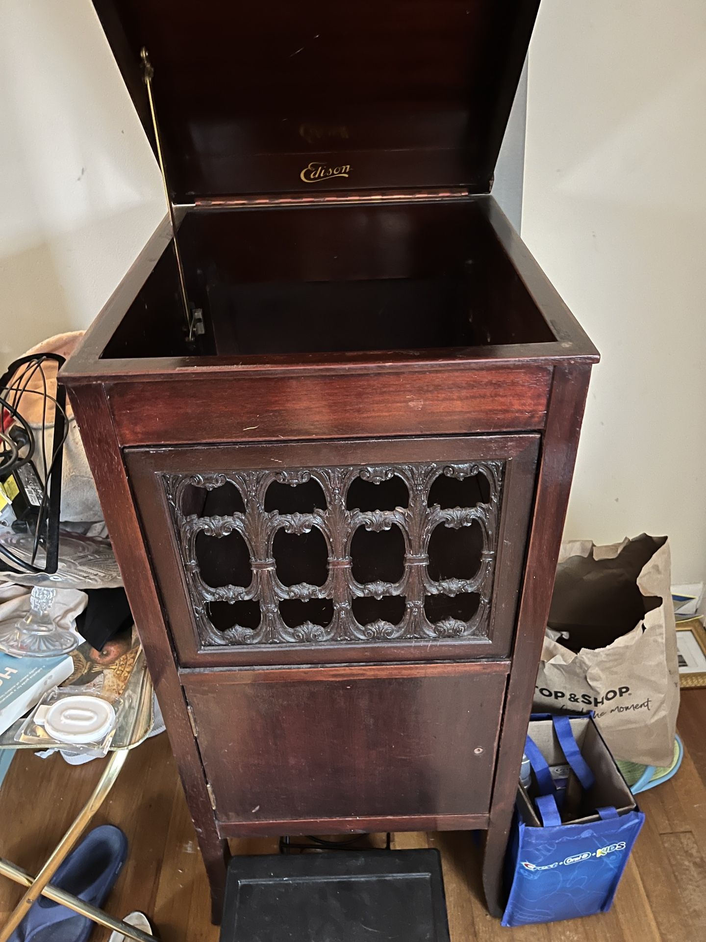 Empty Old Victrola