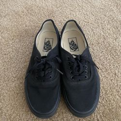 Authentic black vans