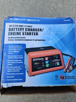 Battery charger used 1 time only because my vehicle got sold. No longer needed
