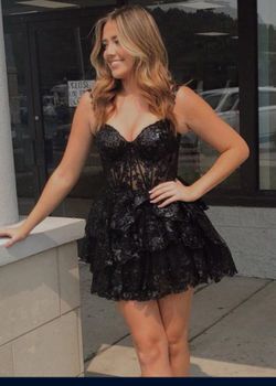 sequined dress