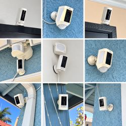 Ring Security Camera Bundle – 6 Cameras + 3 Spotlights