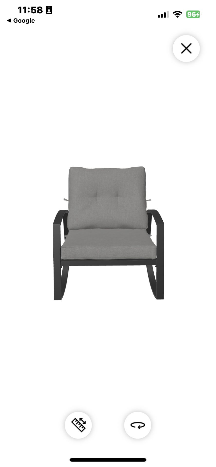 New Patio Outdoor Chairs Set Of 2 In Each Box