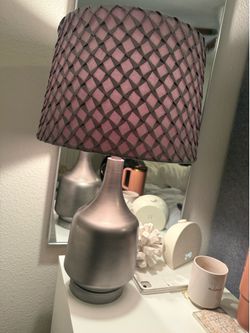 2 lamps with charging stations