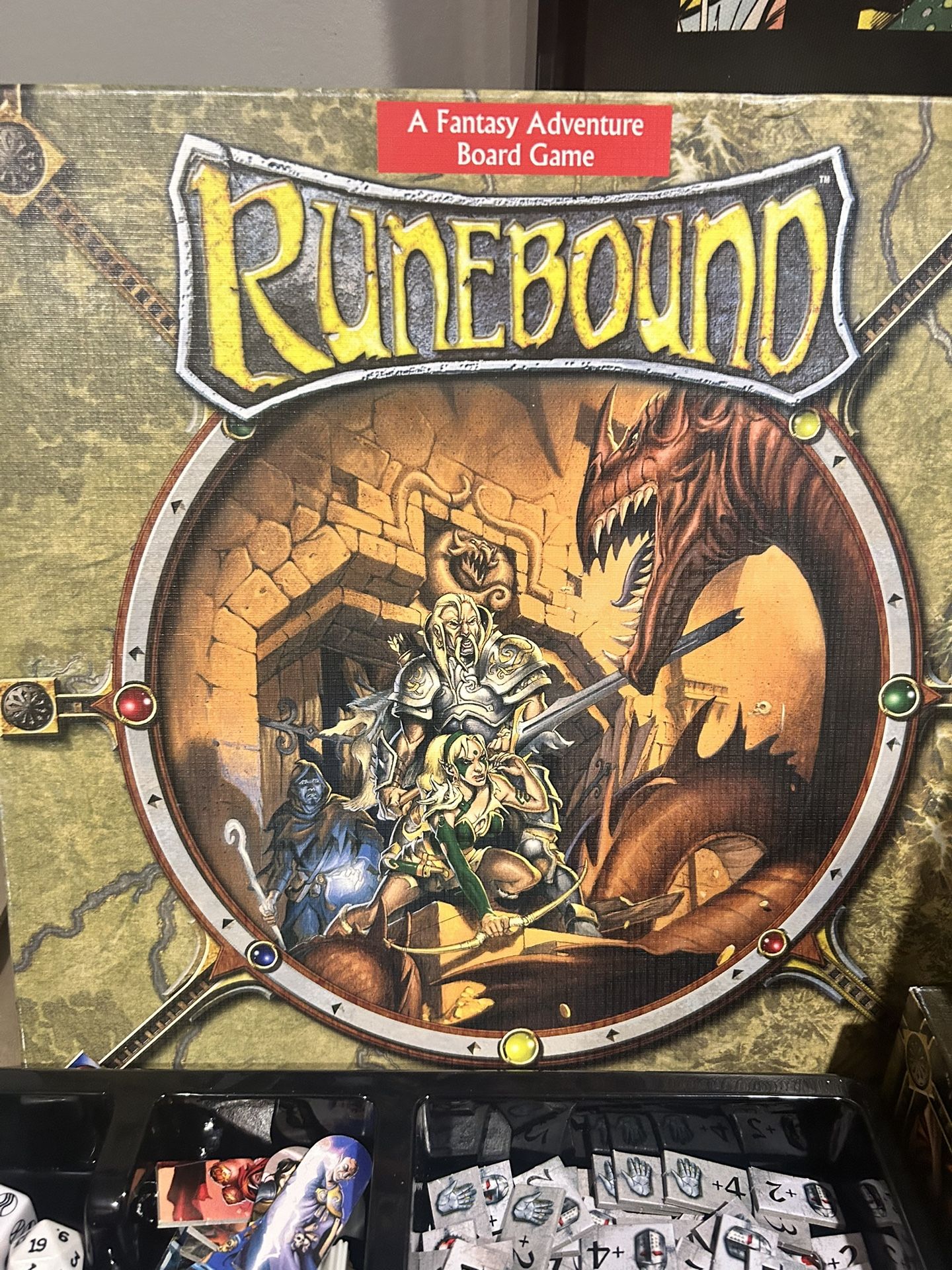 Original 2004 Runebound First Edition Board Game