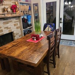 Custom Solid Wood Table