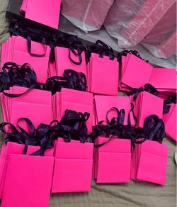 6inch Pink Bags