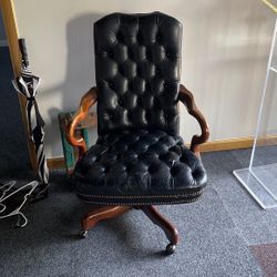 leather chair