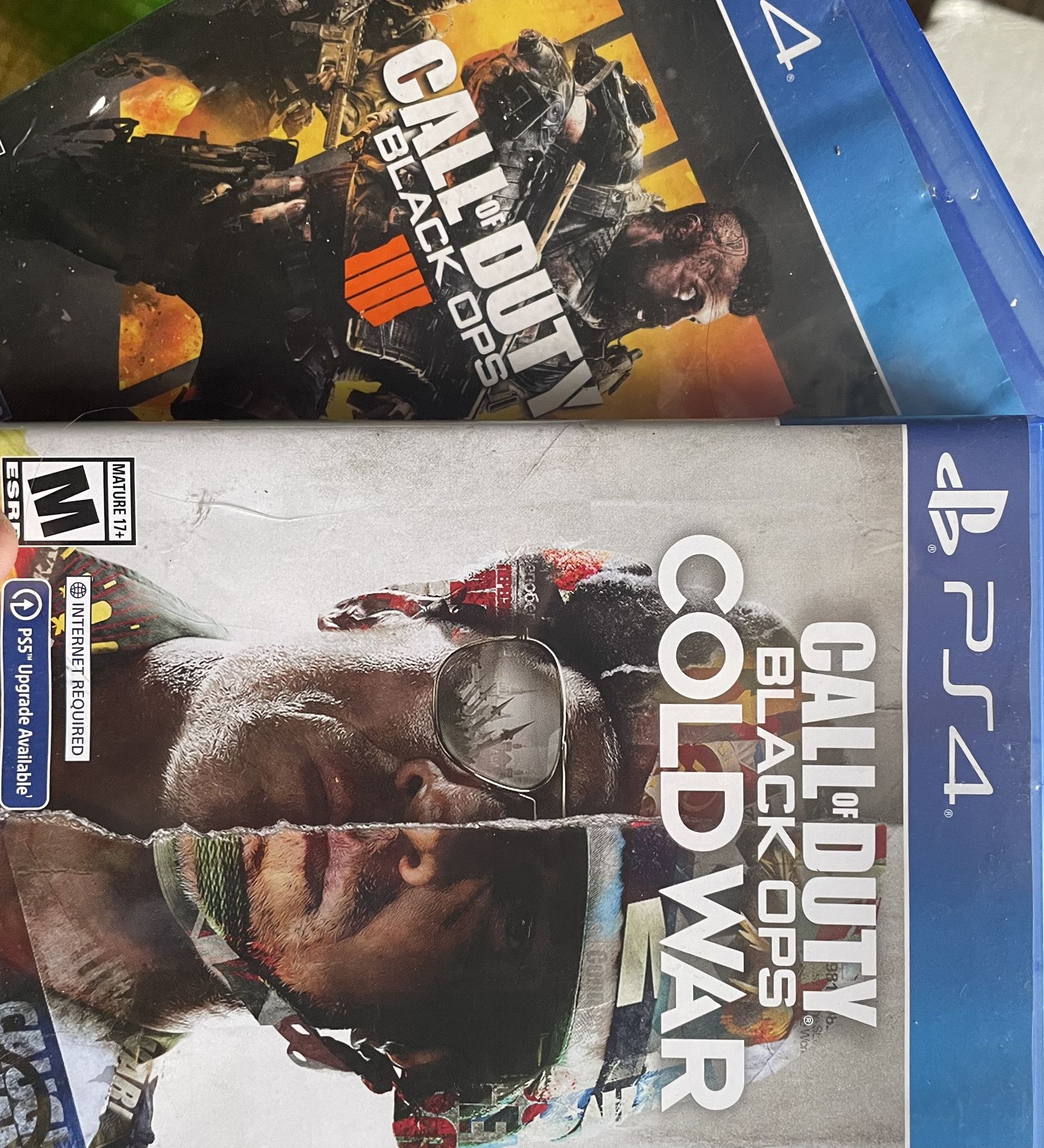 Used PS4 Games - Call Of Duty - Black Ops 4 - Black Ops: Cold War. 