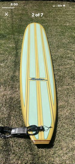 Long Board Surf Board Like New