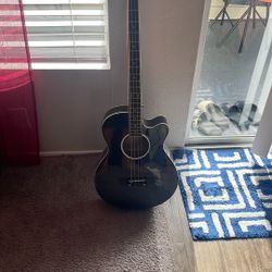 Black 4 String Bajoloche 