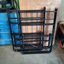 Two Twin Metal Bed Frames 
