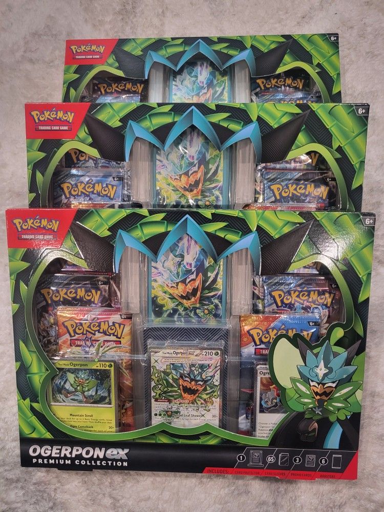Pokemon Ogerpon Premiun Collection Box