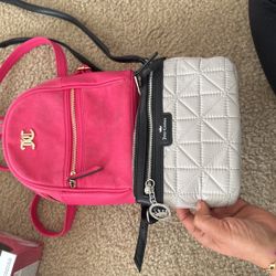 Juicy Couture Mini Backpack And Purse 