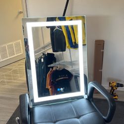 LCD Light Bathroom Mirror 