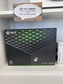 🎮 Xbox Series X 1TB Console – Black (Brand New) Gaming Console Now Only $549 or $1 Down! Comes with 1-Year Warranty 🔥