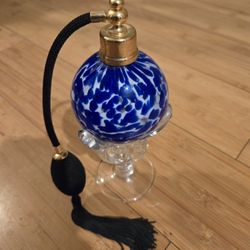 Vintage Limited Art Atomizer Perfume Bottle Set Of 3