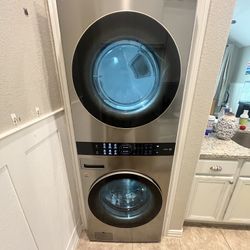 LG Washer Dryer Stacked Tower 