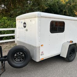 Wells Cargo 5x8 Enclosed Trailer 