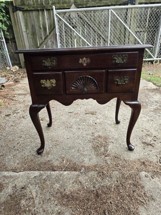 Vintage Harden Chippendale Buffet Server / Silverware Stand
