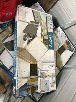 NEO Tile Ivory Porcelain 12 X 24 