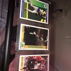 Baseball And Basketball Trading Cards. 