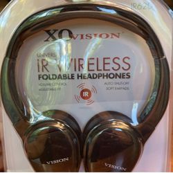 New Universal IR wireless foldable headphones. 