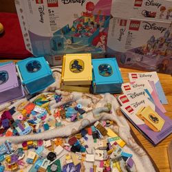 Disney Lego Set Of 4 Princess Books