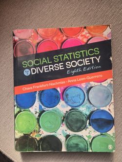 Social Statistics For Diverse Society