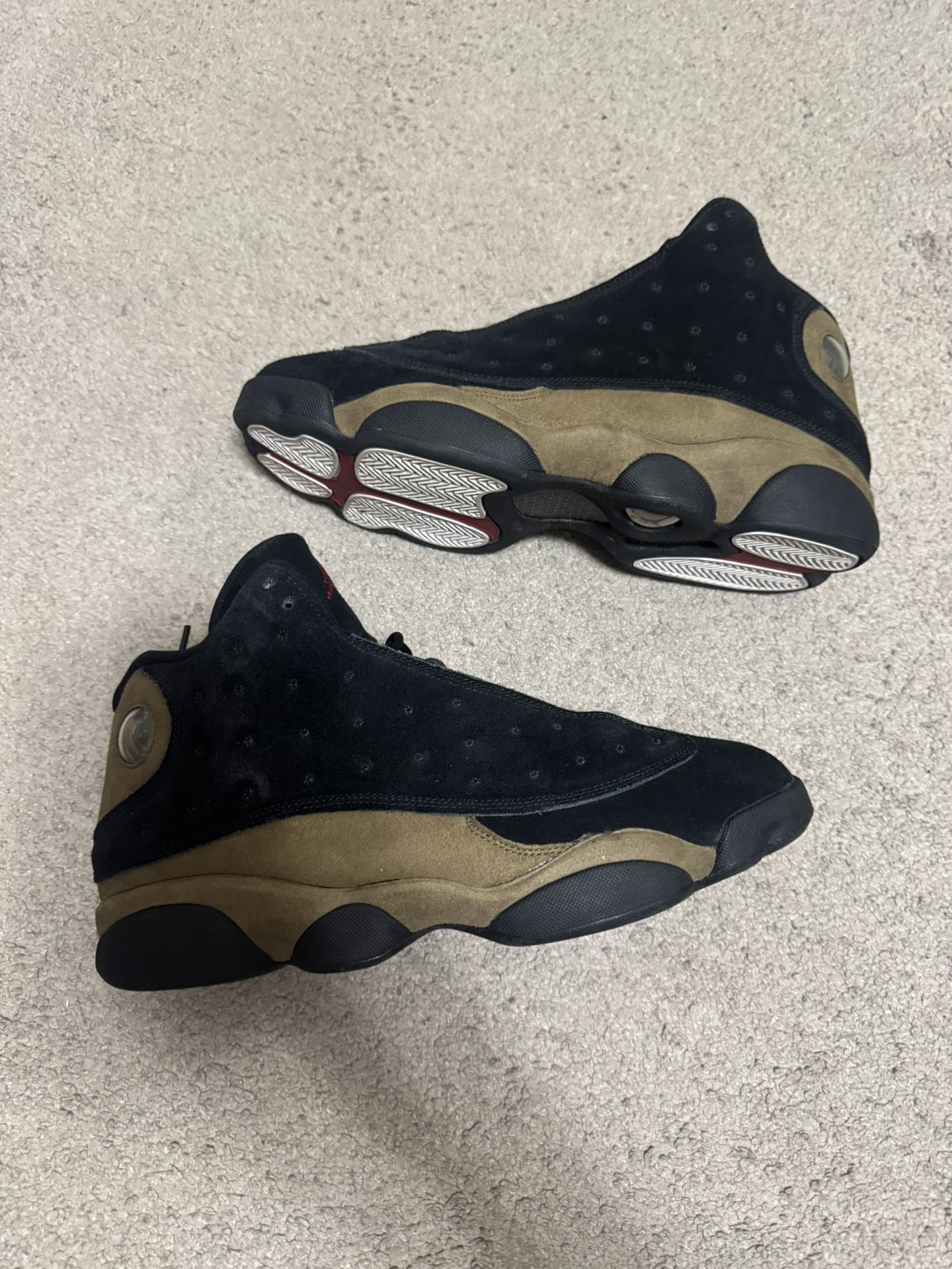 VNDS JORDAN 13 OLIVE SIZE 12