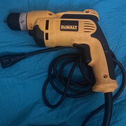 Dewalt Corded Power Drill 