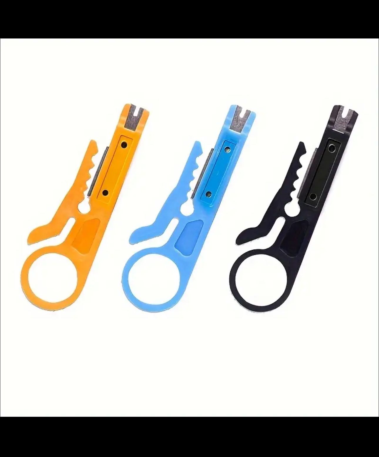 3pcs Wire Stripper Knife Crimper Pliers, Crimping Tool Cable Stripping Wire Cutter, Multi Tools, Multifunctional Hand Tools