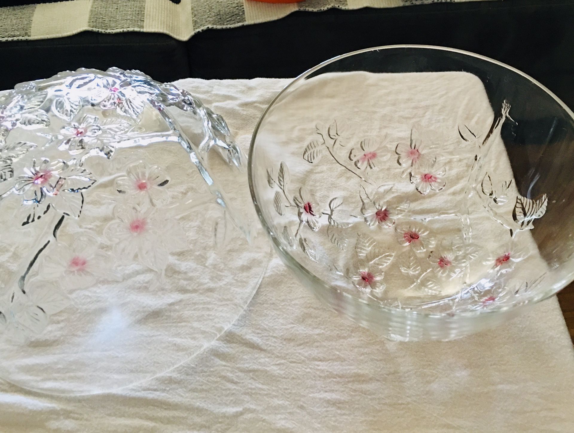 Beautiful Vintage Glass Bowls