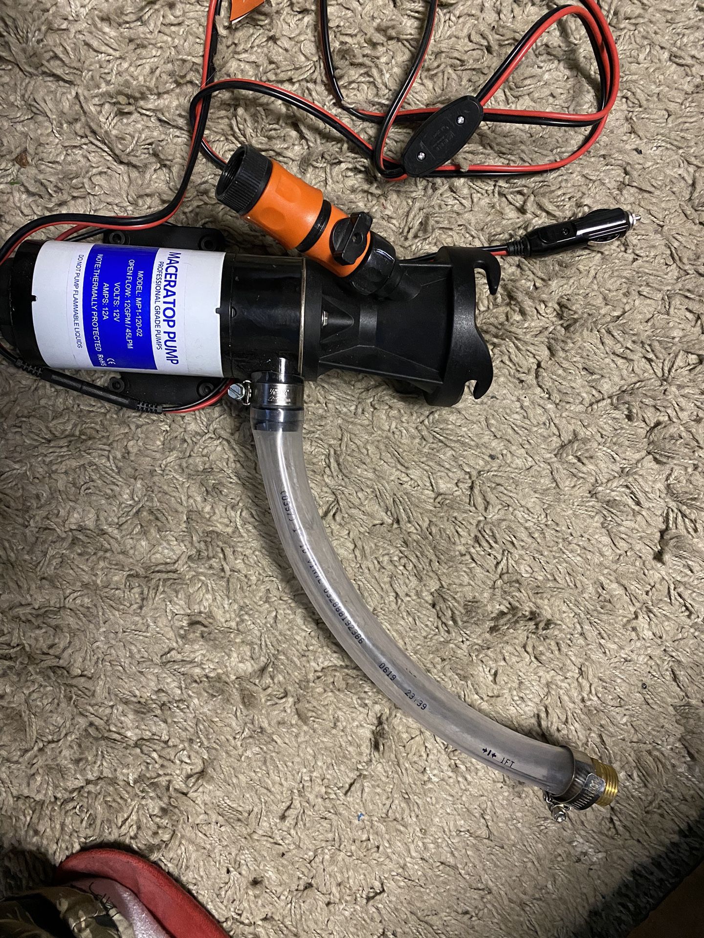 RV Macerator Pump 12V For Sale $50 OBO
