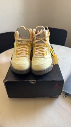 Nike Air Jordan 5 OFF WHITE Size 11.5