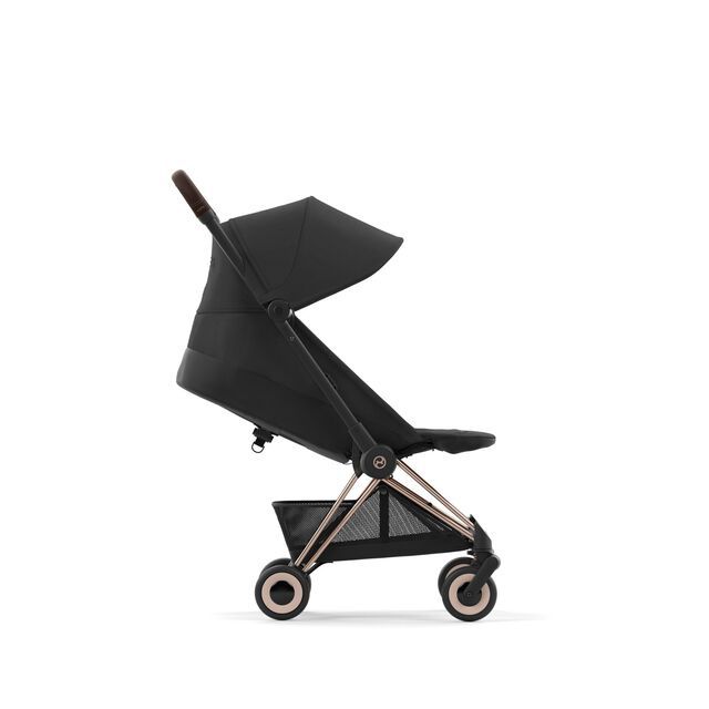 Cybex Platinum Stroller  (coya) Black And Rose Gold Frame 