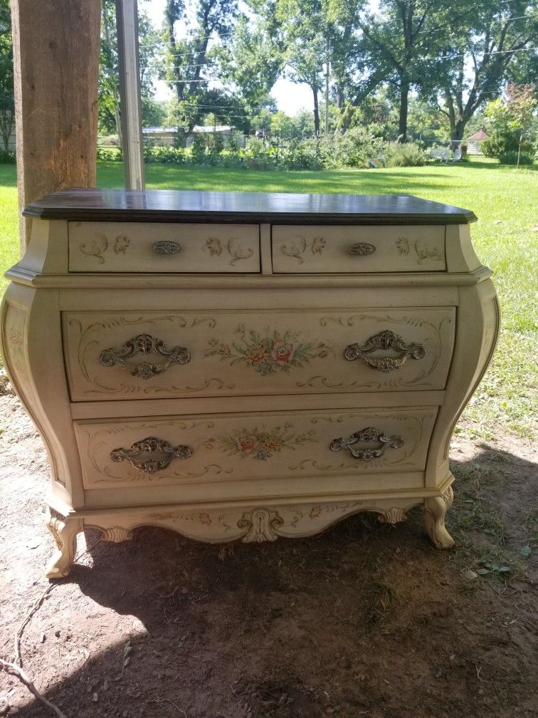 Vintage Bombay Chest Of Drawers