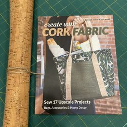 NEW ‘Create with Cork Fabric’ book & a piece of Cork Fabric 